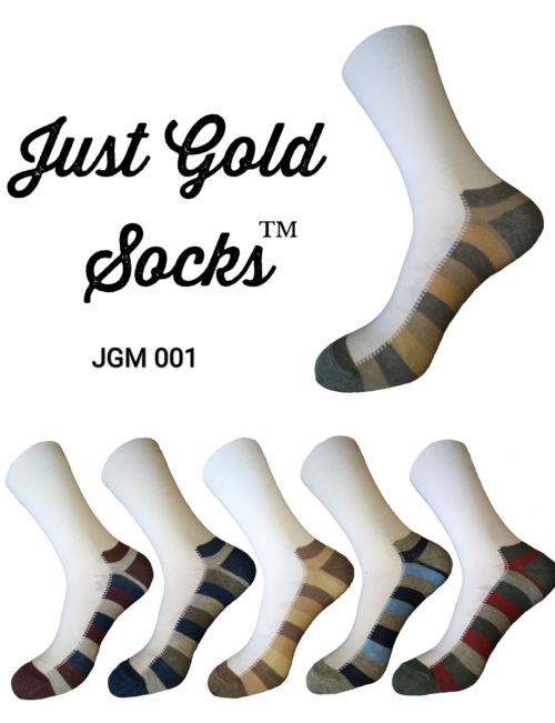 Just Gold Men's Full Length Socks