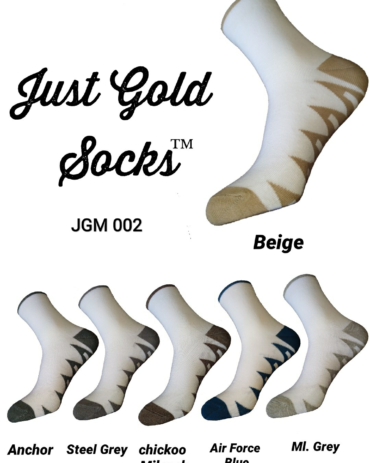 Just Gold Ladies Ankle Length Socks 03