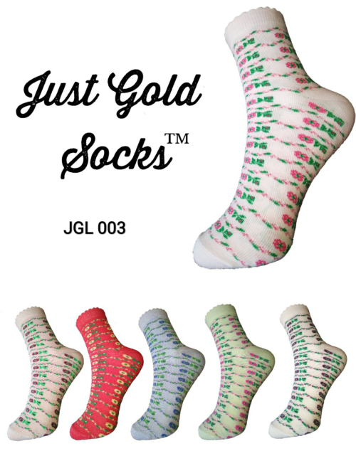 Just Gold Ladies Ankle Length Socks